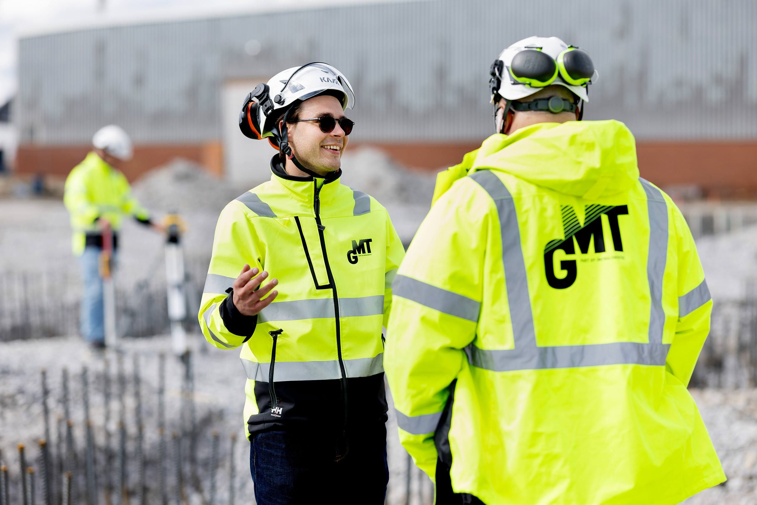 Fantastiskt roligt att jobba med sina kompisar!
